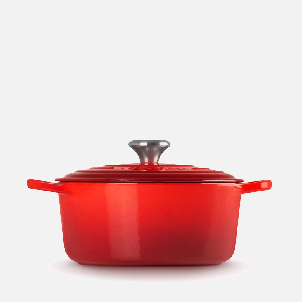 商品Le Creuset|Signature Cast Iron Round Casserole - 24cm - Bamboo Green,价格¥2339,第5张图片详细描述