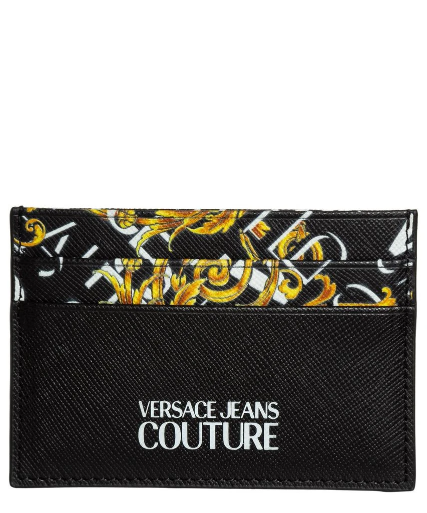 商品Versace|Versace Jeans Couture Logo Printed Cardholder,价格¥1278,第3张图片详细描述