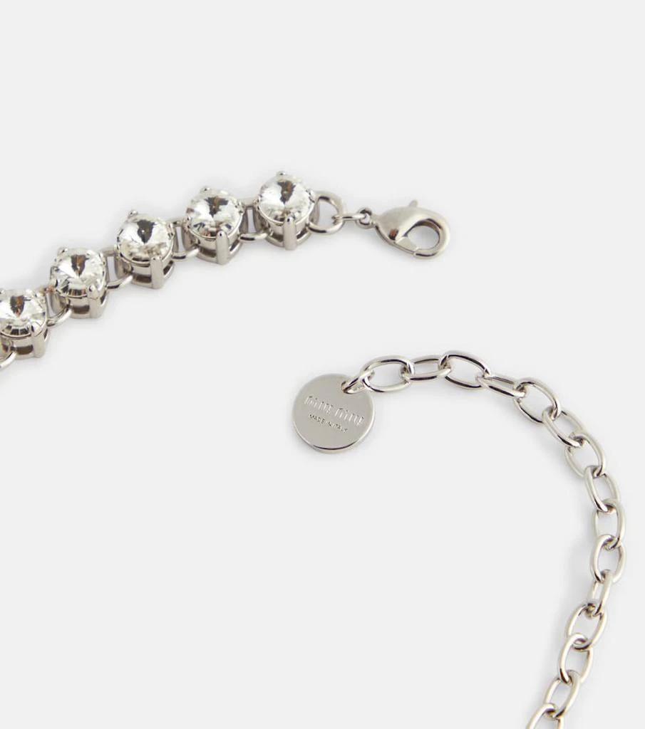 商品Miu Miu|Crystal choker,价格¥8013,第2张图片详细描述