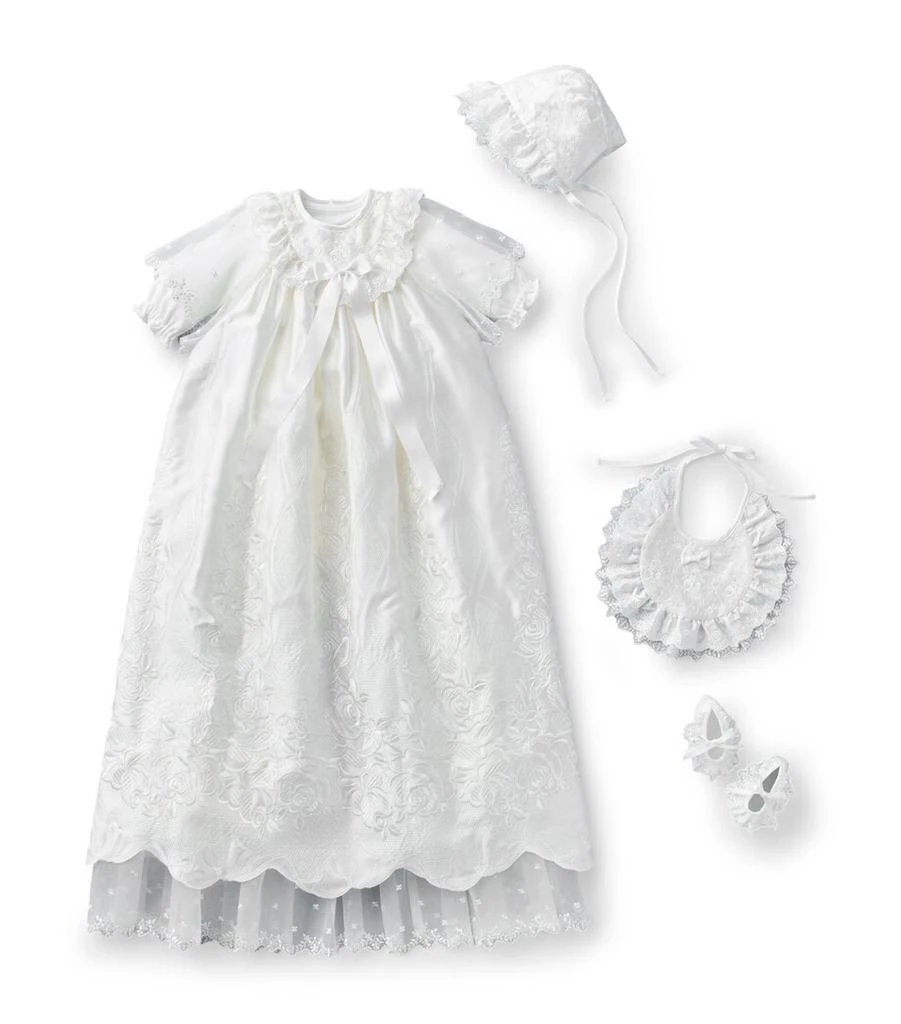 商品Miki House|Silk Dress Set (Newborn-3 Months),价格¥38851,第1张图片
