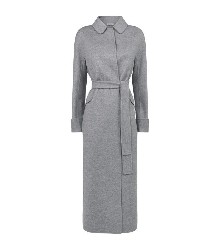 商品Max Mara|Wool-Angora Longline Coat,价格¥4989,第1张图片