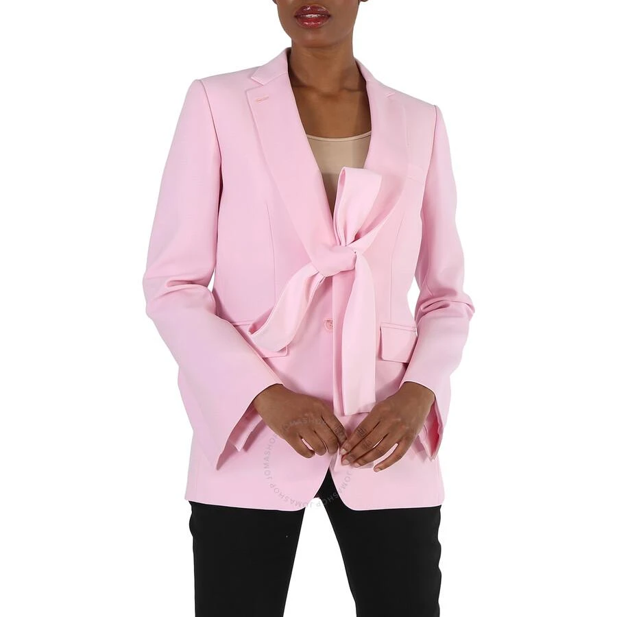 商品Burberry|Ladies Pale Candy Pink Exaggerated-Lapel Blazer,价格¥2188,第1张图片