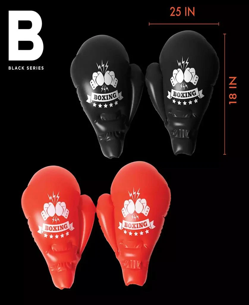 商品Black Series|Giant Inflatable Boxing Gloves, Set of 4,价格¥187,第4张图片详细描述