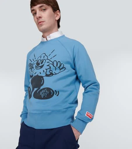 商品Kenzo|Boke Boy printed cotton sweatshirt,价格¥1822,第5张图片详细描述