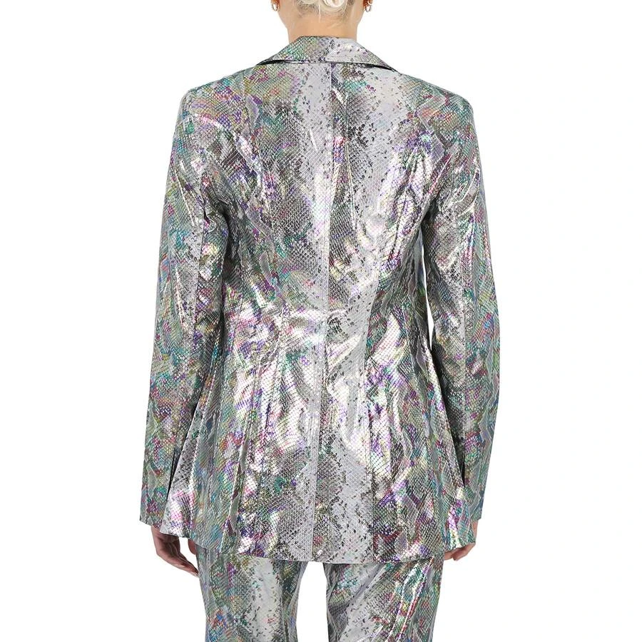 商品ROTATE Birger Christensen|Ladies Spiced Plum Comb Snake Print Blazer,价格¥379,第3张图片详细描述