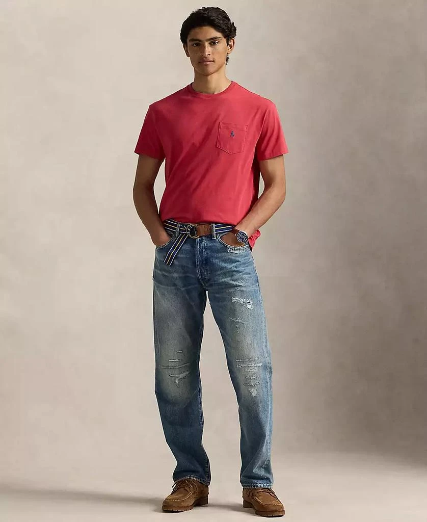 商品Ralph Lauren|男士棉质平纹针织 T 恤 多款配色,价格¥296,第2张图片详细描述