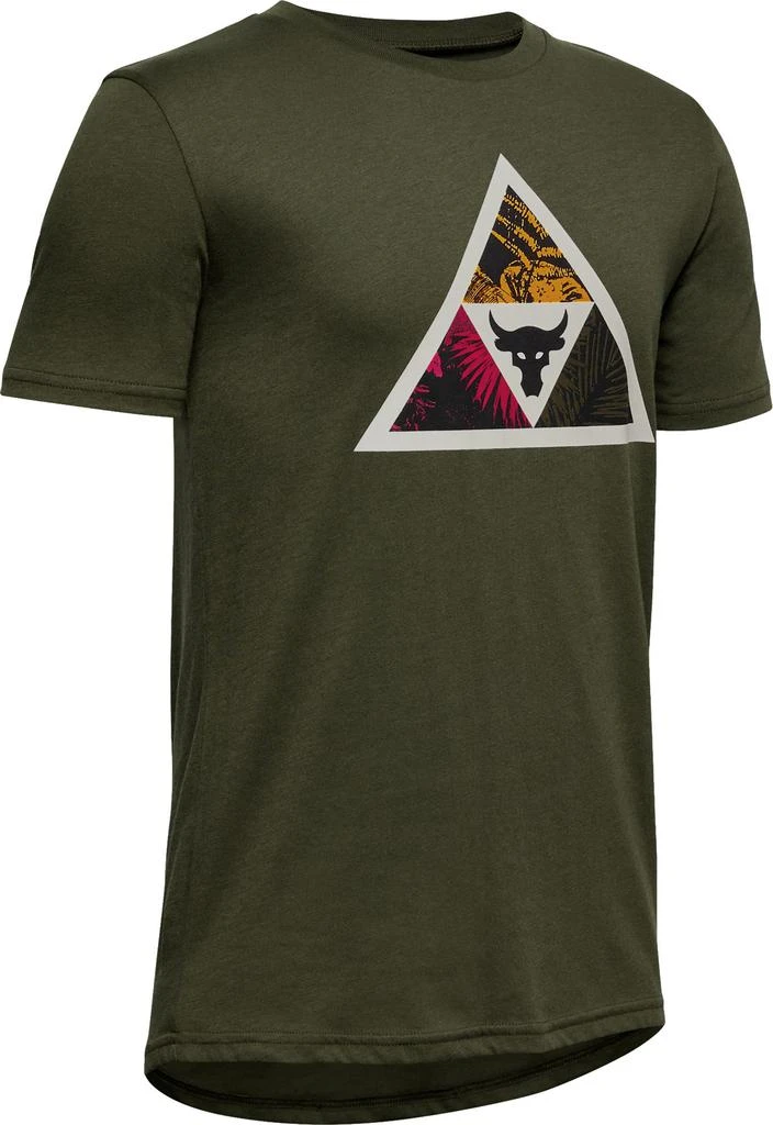 商品Under Armour|Under Armour Boys' Rock Triangle T-Shirt 童款T恤,价格¥207,第1张图片