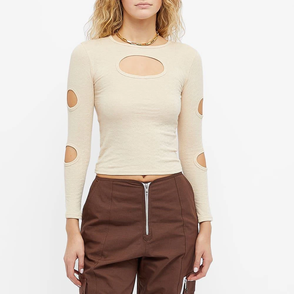 商品Sandy Liang|Sandy Liang Nellie Cut Out Top,价格¥548,第3张图片详细描述