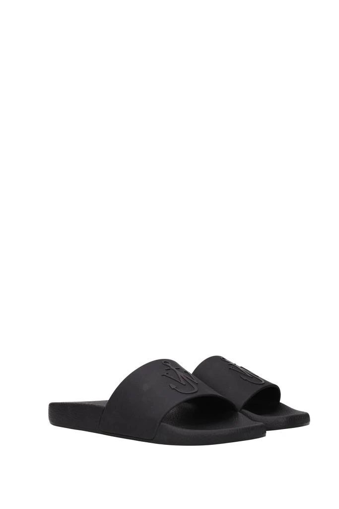 商品JW Anderson|Slippers and clogs Rubber Black,价格¥678,第2张图片详细描述