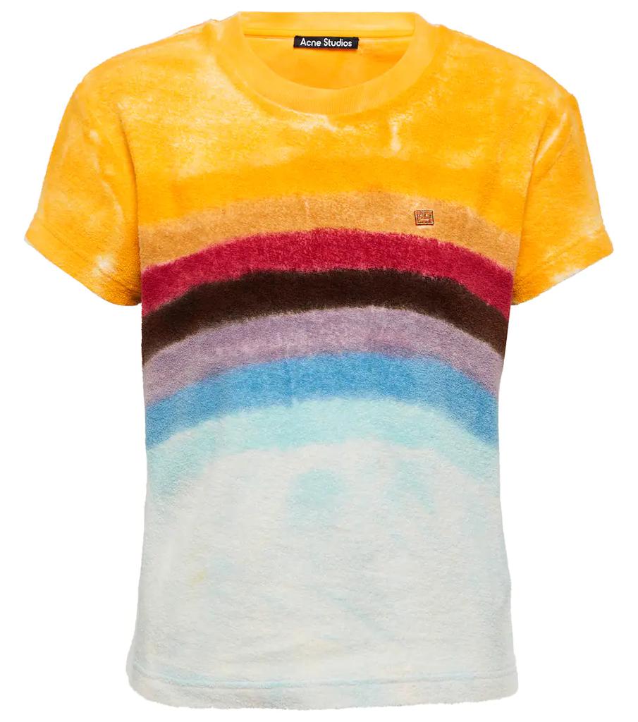 Dyed cotton fleece T-shirt商品第1张图片规格展示