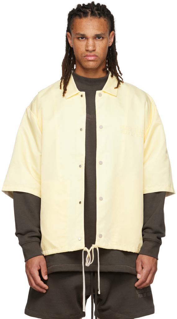 Yellow Nylon Shirt商品第1张图片规格展示