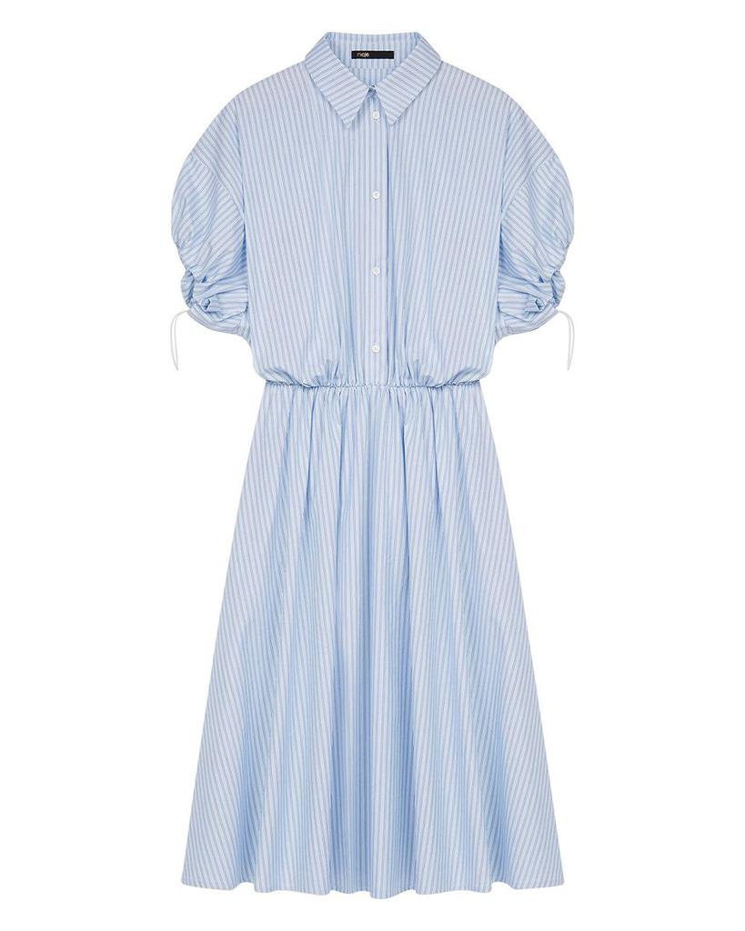 Ririsa Striped Shirt Dress商品第3张图片规格展示