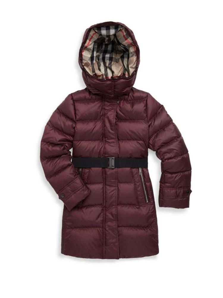 商品Burberry|Little Girl's & Girl's Mini Dalesford Puffer Jacket,价格¥1670,第1张图片