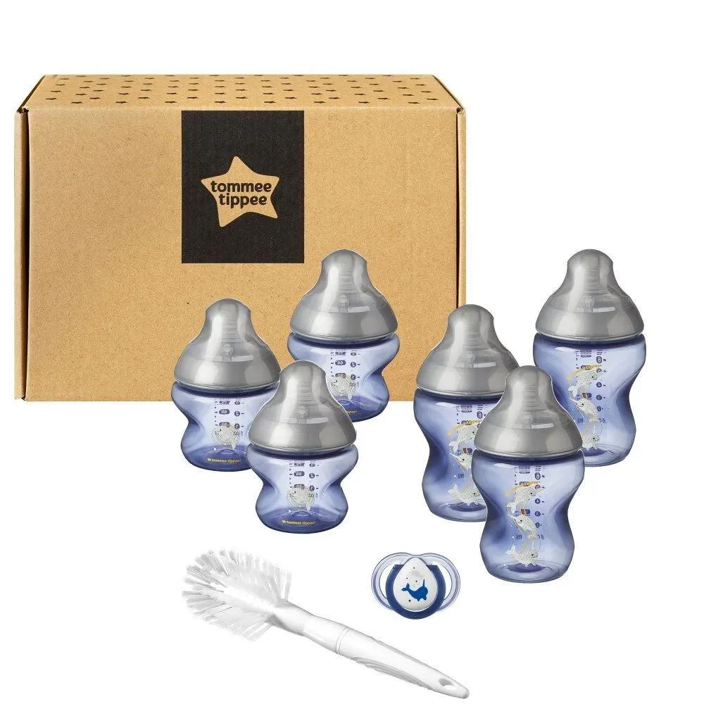 商品Tommee Tippee|Tommee Tippee 汤美星 新生儿奶瓶入门套装,价格¥310,第1张图片