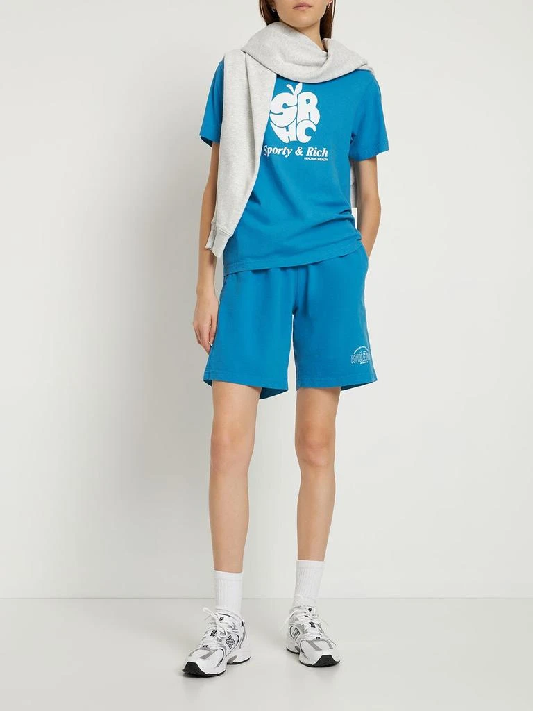 商品Sporty & Rich|Apple Gym Shorts,价格¥307,第1张图片详细描述