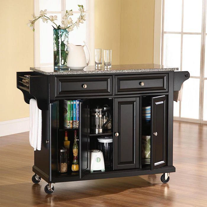 商品Sparrow & Wren|Full Size Granite Top Kitchen Cart,价格¥8247,第3张图片详细描述