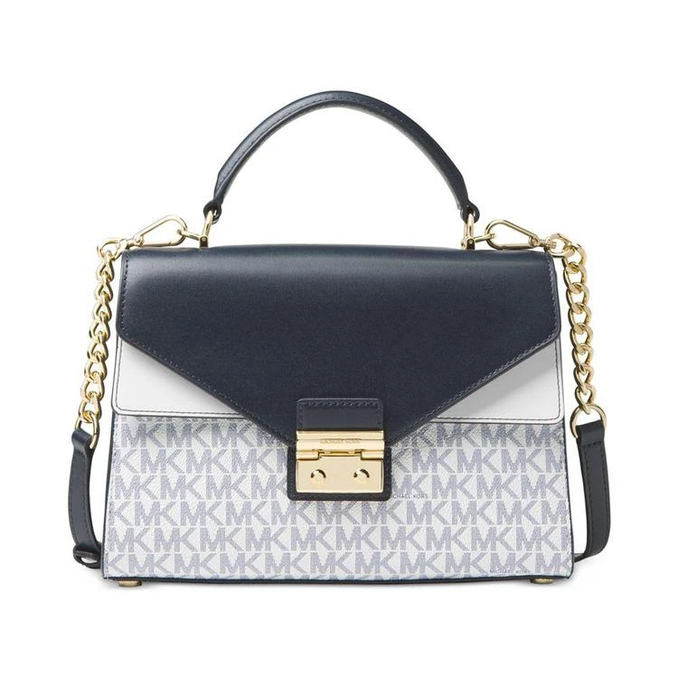商品Michael Kors|MICHAEL  Signature Sloan Top Handle Satchel,价格¥777,第1张图片
