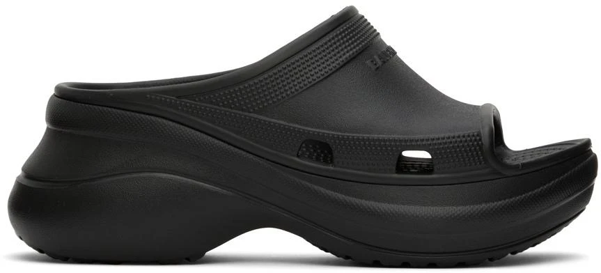 商品Balenciaga|黑色 Crocs 联名拖鞋,价格¥5269,第1张图片