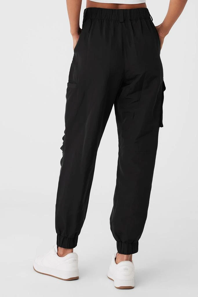 商品Alo|High-Waist Break Line Jogger - Black,价格¥672,第2张图片详细描述