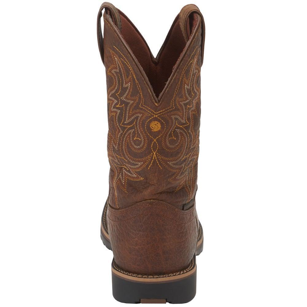 商品Justin Boots|Fireman Square Toe Cowboy Boots,价格¥1676,第5张图片详细描述