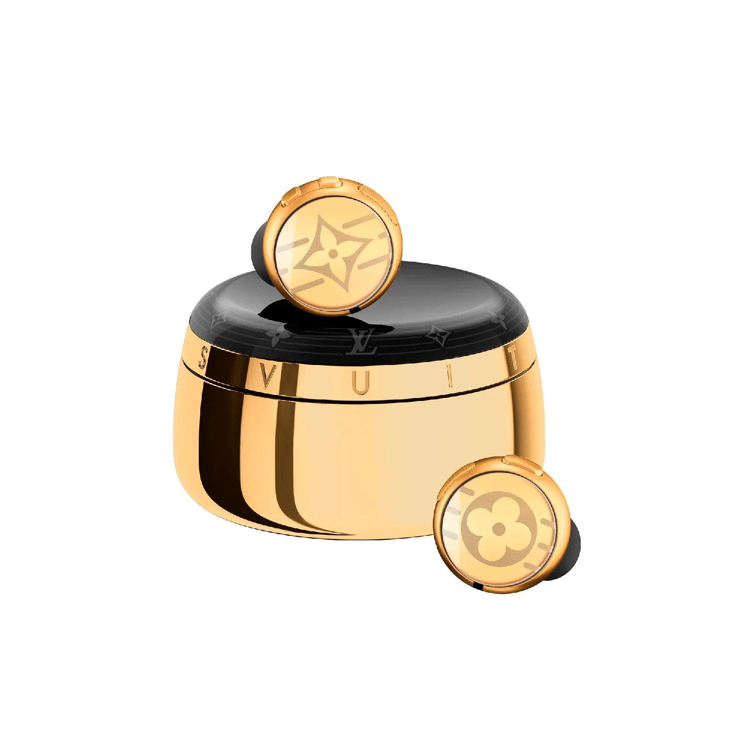 商品Louis Vuitton|【预售】 LV路易威登 25秋冬 男士 耳机 Écouteurs Louis Vuitton Horizon Light Up - Doré QAB220 ,价格¥14355,第1张图片