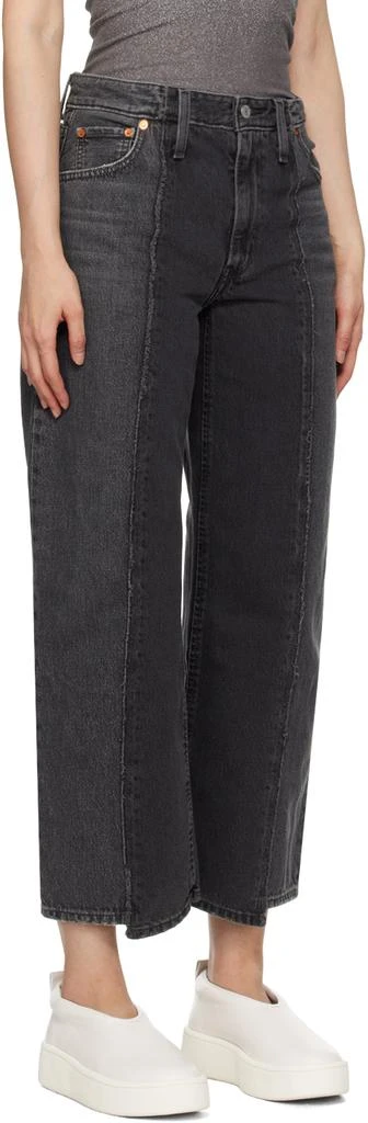商品Levi's|Black Recrafted Baggy Dad Jeans,价格¥811,第2张图片详细描述
