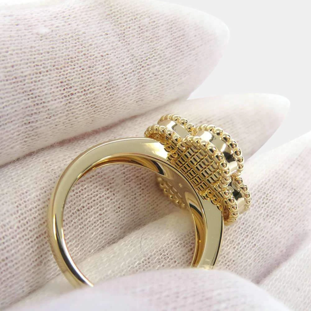 商品[二手商品] Van Cleef & Arpels|Van Cleef & Arpels Vintage Alhambra 18K Yellow Gold Ring EU 49,价格¥24151,第5张图片详细描述