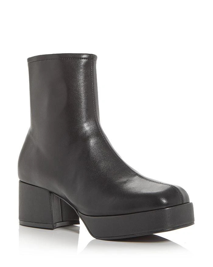 商品Jeffrey Campbell|Women's Capacity Platform Block Heel Booties,价格¥865,第1张图片