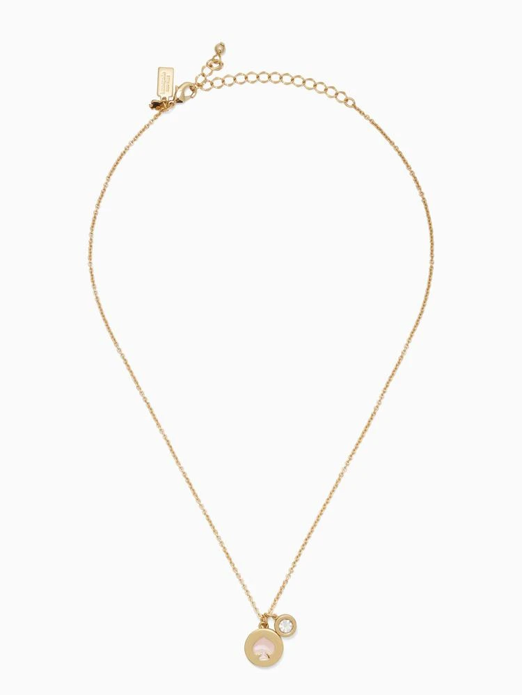 商品Kate Spade|spot the spade charm pendant,价格¥142,第3张图片详细描述