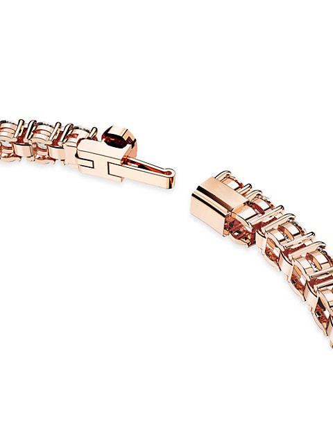 Matrix Rose-Goldtone & Crystal Tennis Bracelet商品第4张图片规格展示