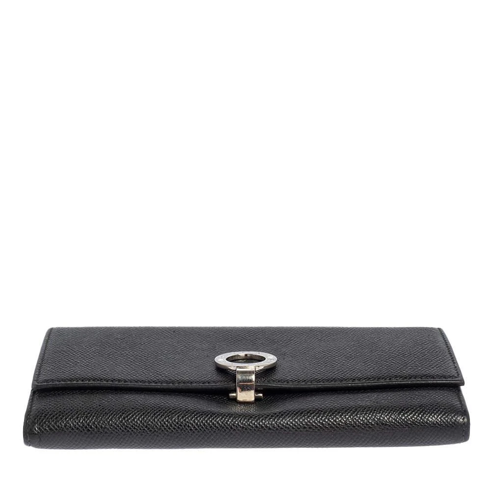 Bvlgari Black Leather Bvlgari Bvlgari Continental Wallet 商品