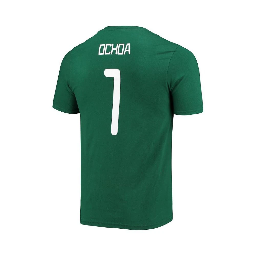 商品Adidas|Men's Guillermo Ochoa Green Mexico National Team Amplifier Name and Number T-shirt,价格¥181,第4张图片详细描述