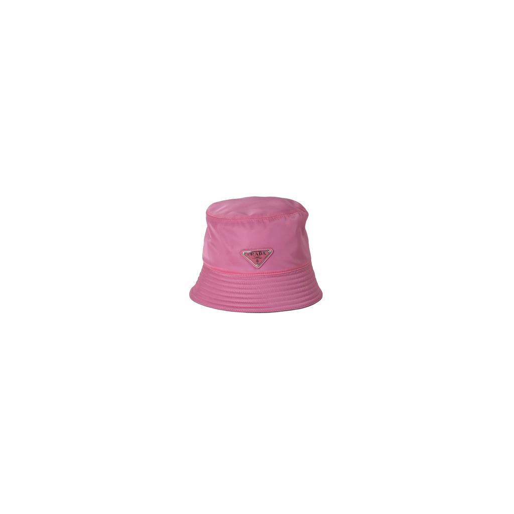 商品Prada|Prada Nylon Bucket Hat Pink,价格¥4528,第1张图片