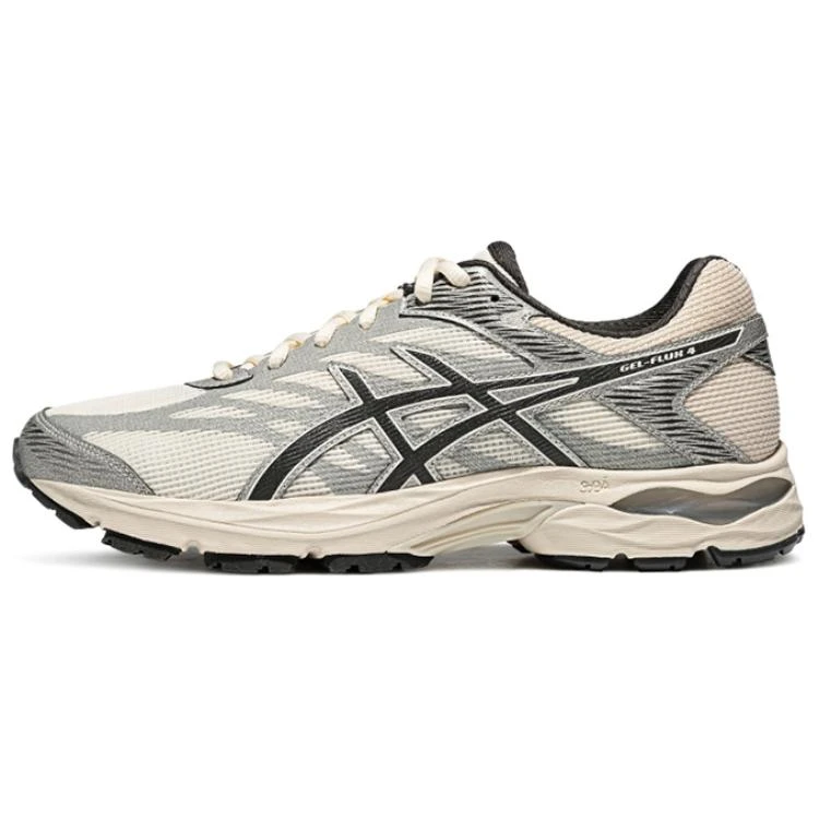 商品[国内直发] Asics|Gel-Flux 4 耐磨缓震防滑透气 低帮跑步鞋 男款 米灰,价格¥593,第1张图片
