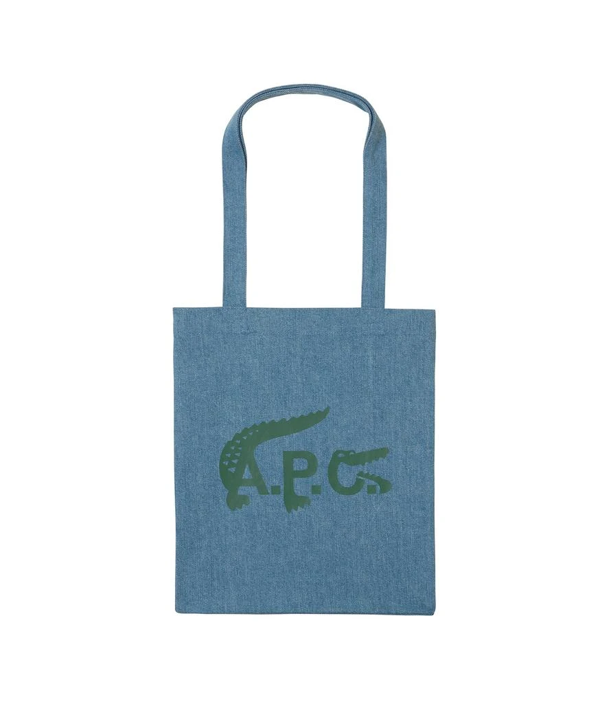 商品Lacoste|Denim tote bag,价格¥338,第1张图片