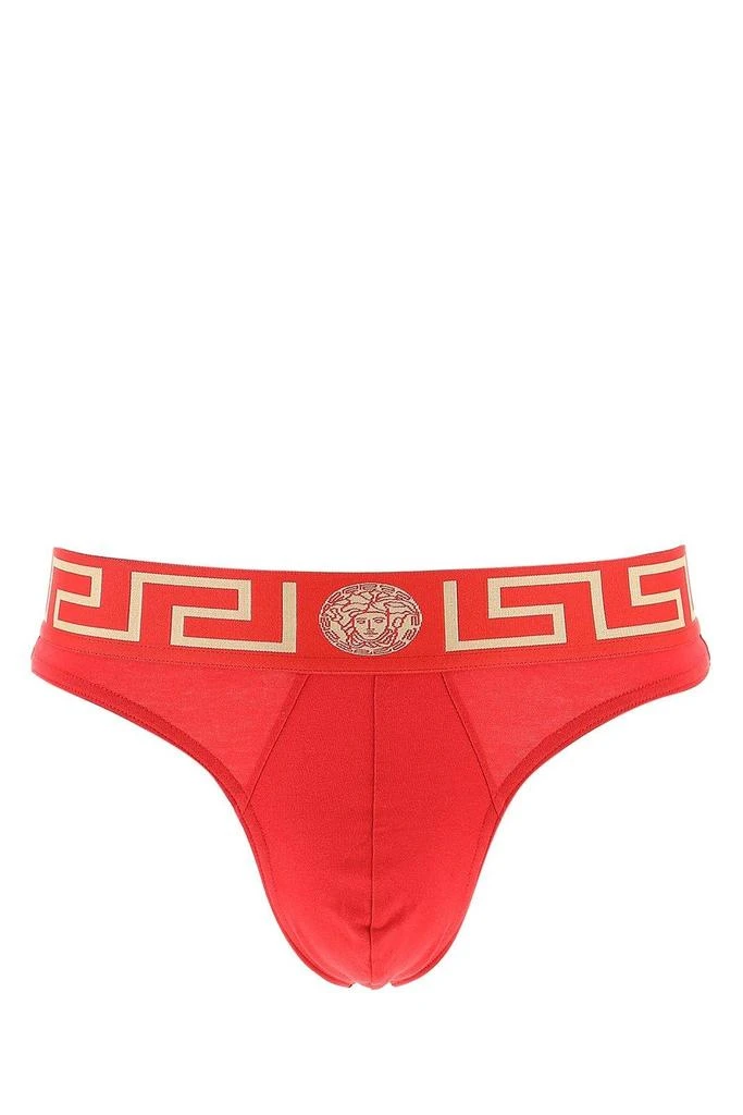 商品Versace|Versace Greca Border Thong Briefs,价格¥718,第1张图片