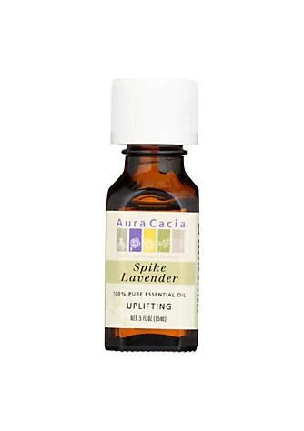 商品Aura Cacia|Cacia Pure Essential Oil Spike Lavender   0.5 Fl Oz,价格¥120,第1张图片