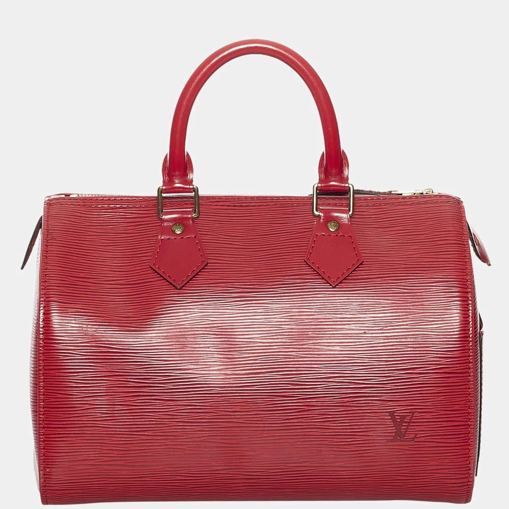 商品[二手商品] Louis Vuitton|Louis Vuitton Red  Epi Speedy 25,价格¥6031,第1张图片