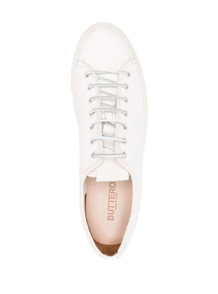 商品BUTTERO|Buttero Mans Tanino White Leather Sneakers,价格¥1978,第4张图片详细描述