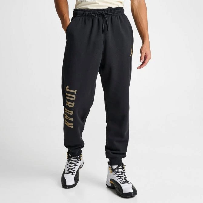 商品Jordan|Men's Jordan Essentials Holiday Fleece Pants,价格¥329,第3张图片详细描述