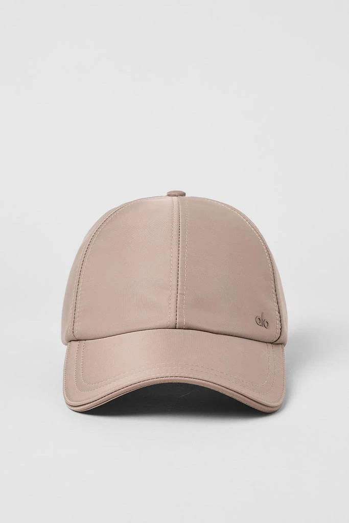 商品Alo|Satin Off-Duty Cap - Taupe Satin,价格¥737,第3张图片详细描述