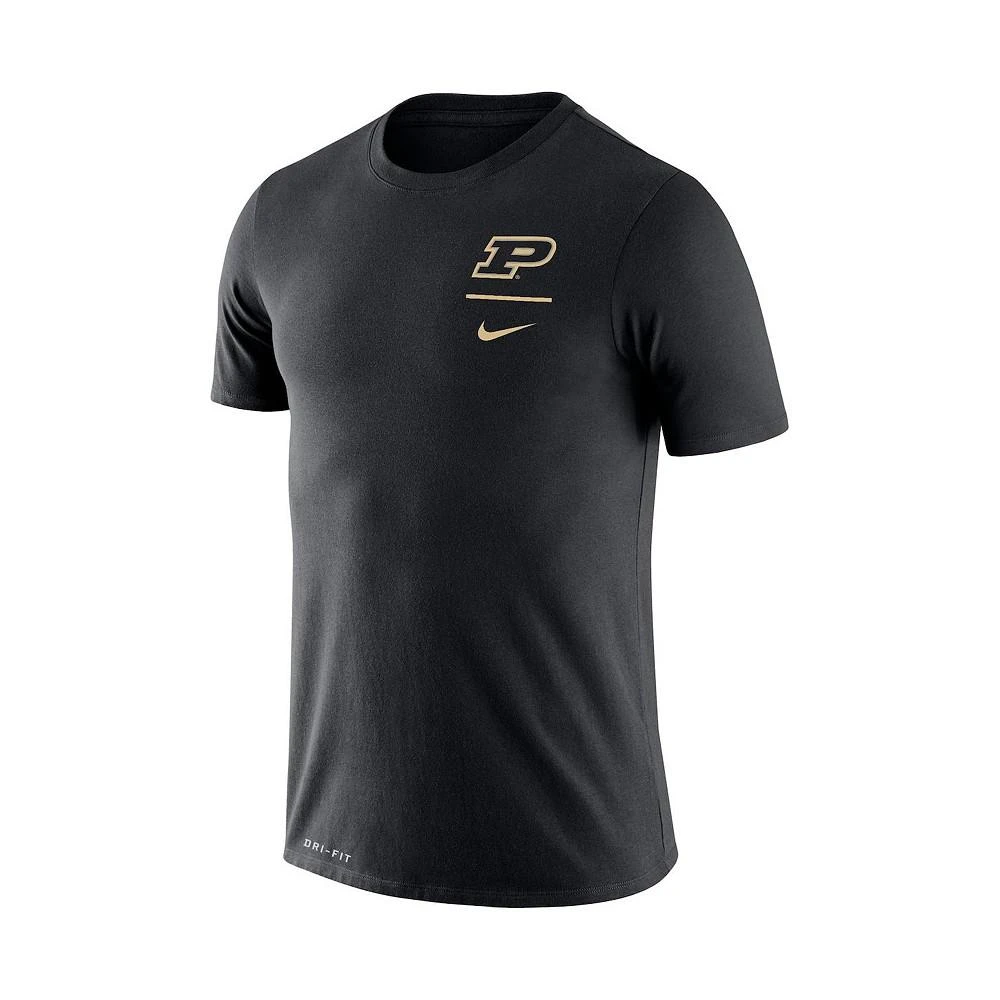商品NIKE|Men's Black Purdue Boilermakers Logo Stack Legend Performance T-shirt,价格¥301,第3张图片详细描述