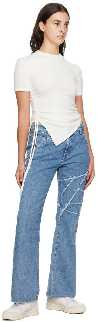 商品ANDERSSON BELL|Blue Ghentel Jeans,价格¥948,第4张图片详细描述