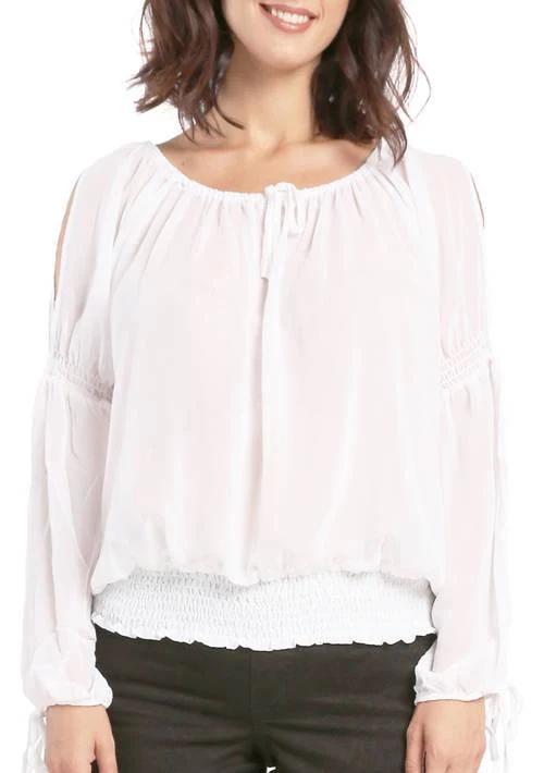 商品Miss Halladay|Halladay Chiffon Blouse,价格¥310,第1张图片