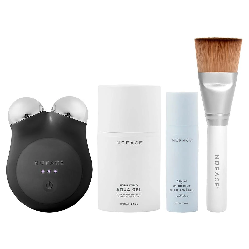 HONGMALL NuFACE Mini+ Facial Toning Starter Kit - Sandy Rose 商品