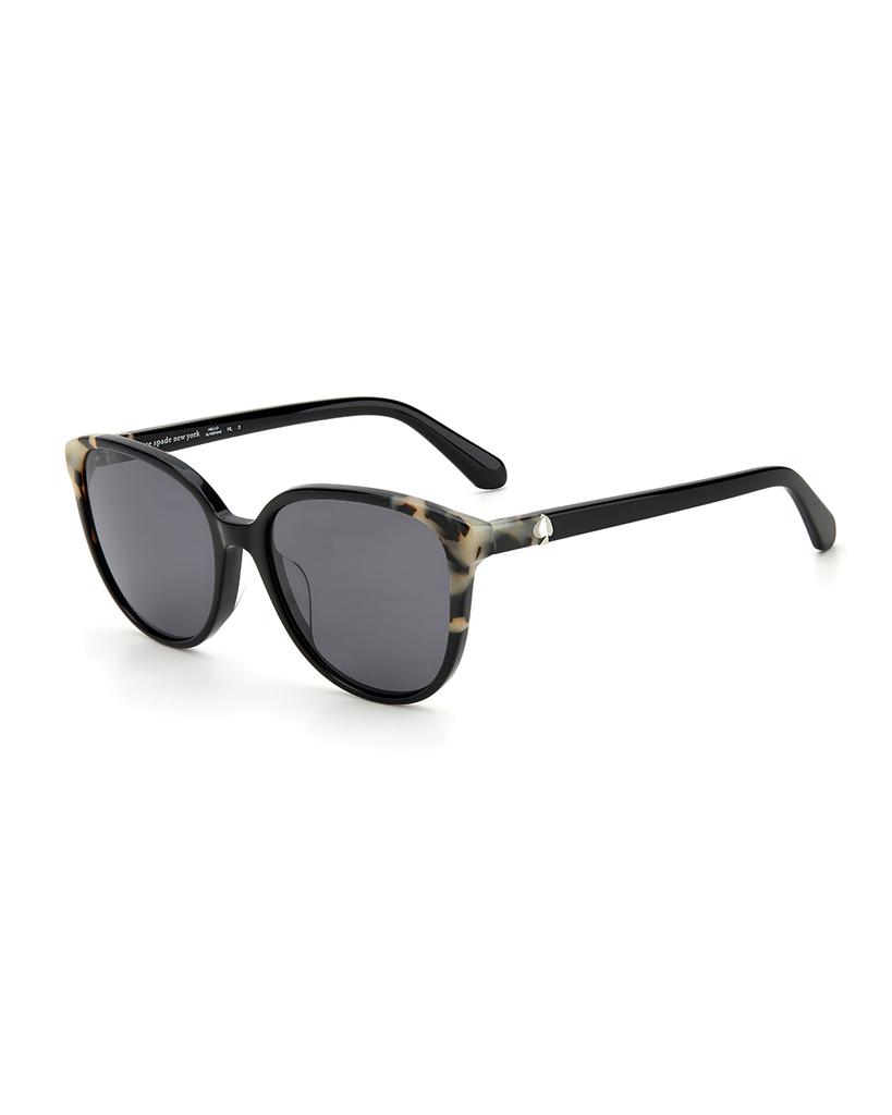 vienne polarized round acetate sunglasses商品第1张图片规格展示