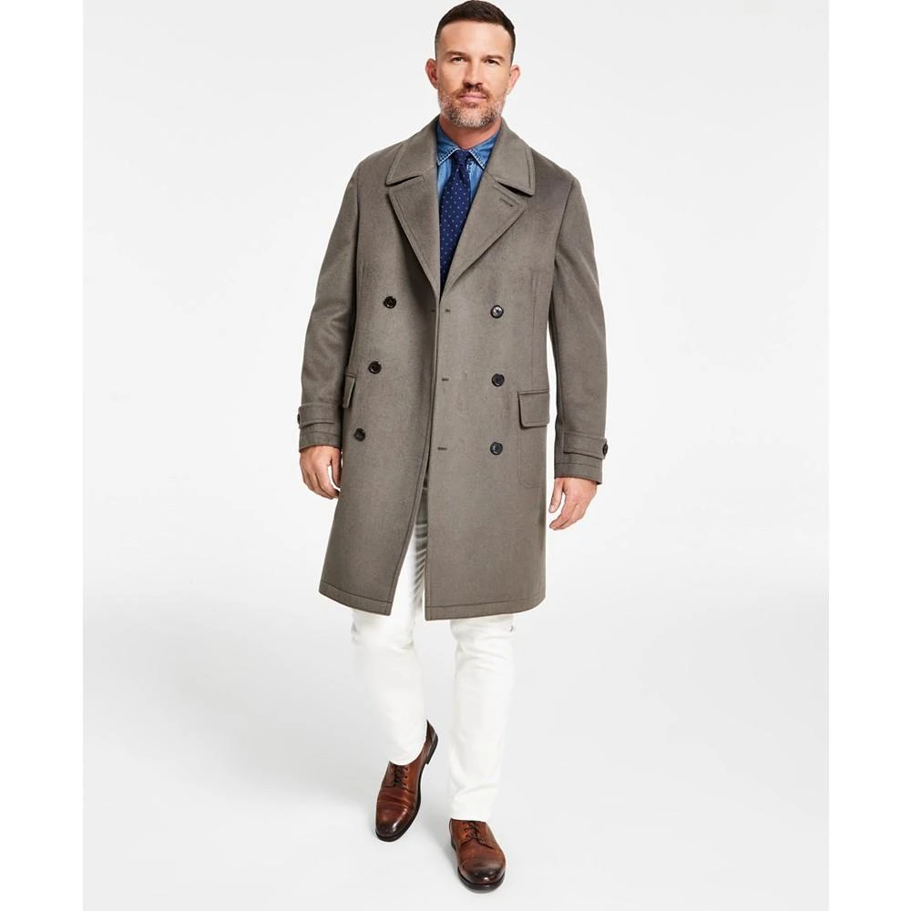 商品Ralph Lauren|Men's Classic-Fit Double Breasted Lumber Peacoat,价格¥564,第1张图片