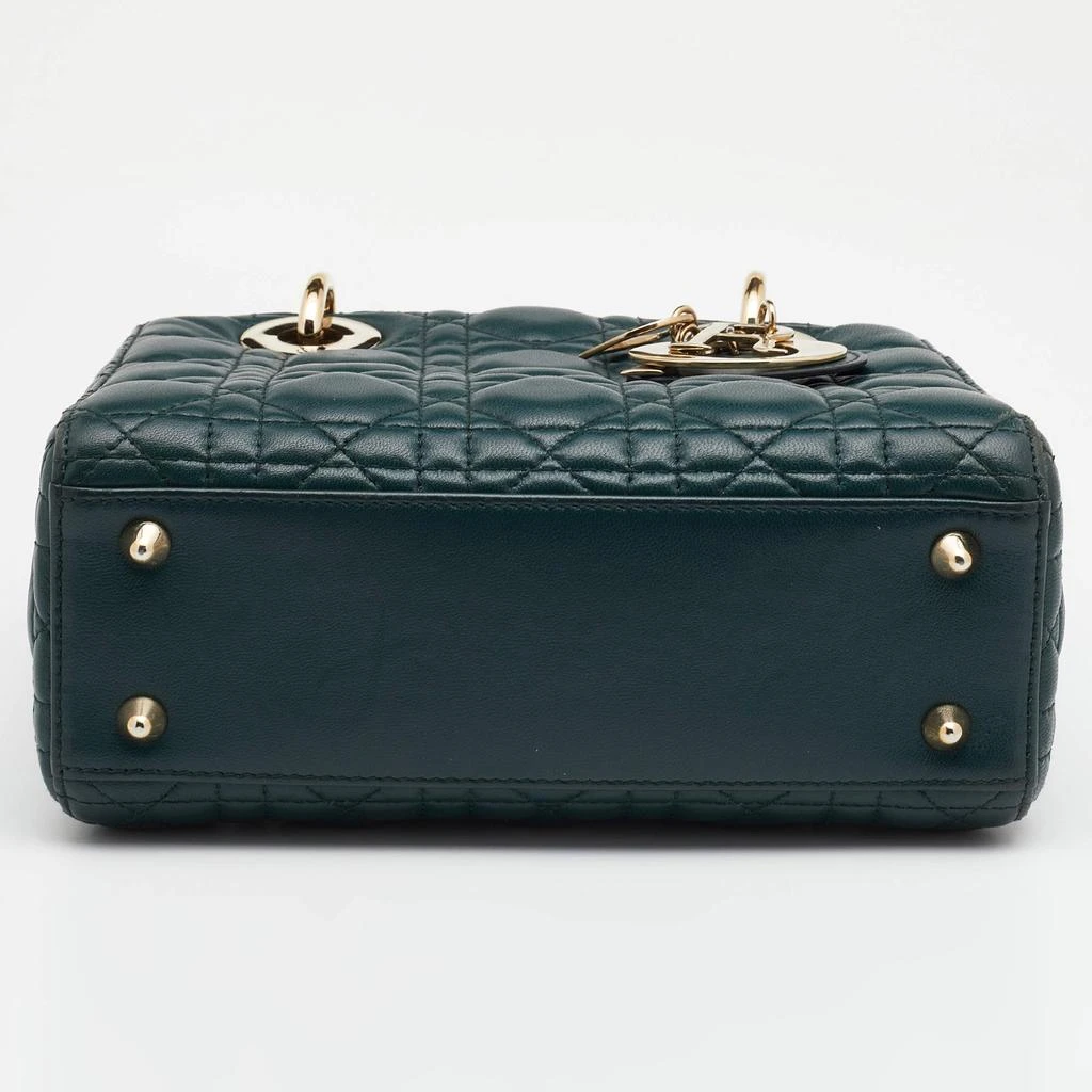 Dior Green Cannage Leather Small My Lady Dior Tote 商品