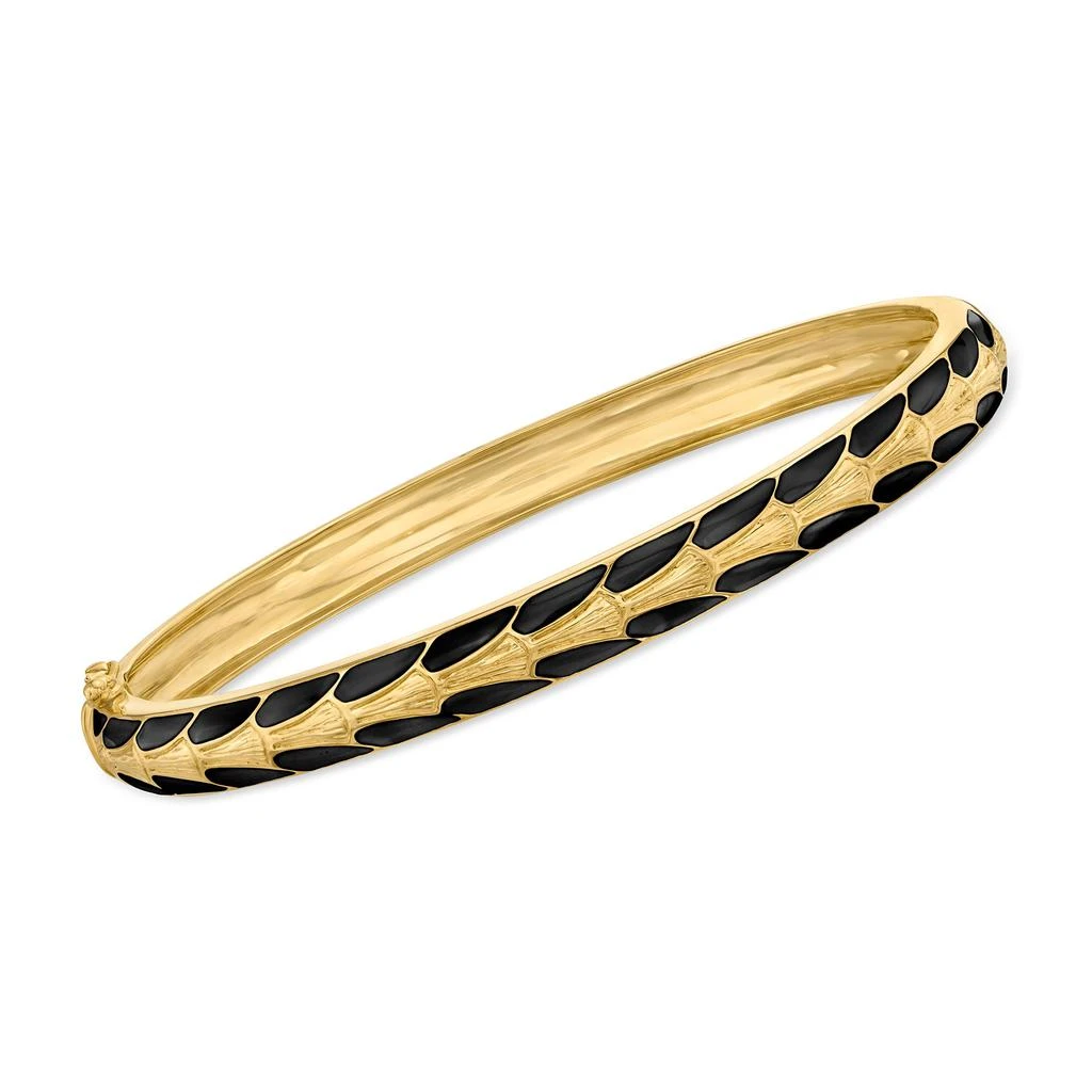 "Bright Stack" Of 5 Bangle Bracelets in 18kt Gold Over Sterling 商品