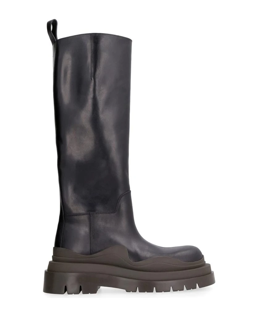 商品Bottega Veneta|Tire Leather Boots,价格¥8366,第1张图片